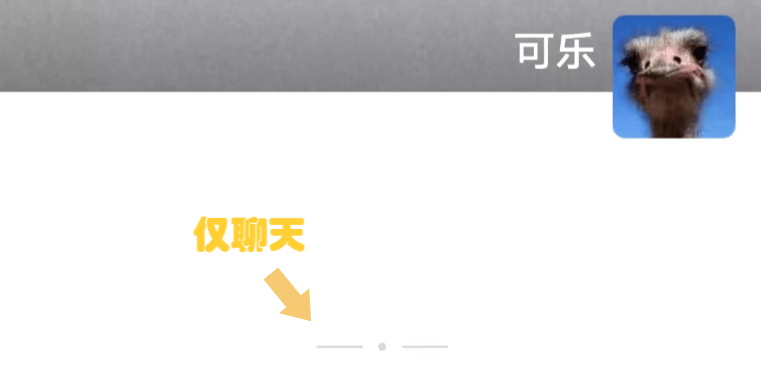 只要知道设置仅聊天权限后,对方无法查看自己的朋友圈,状态和微信