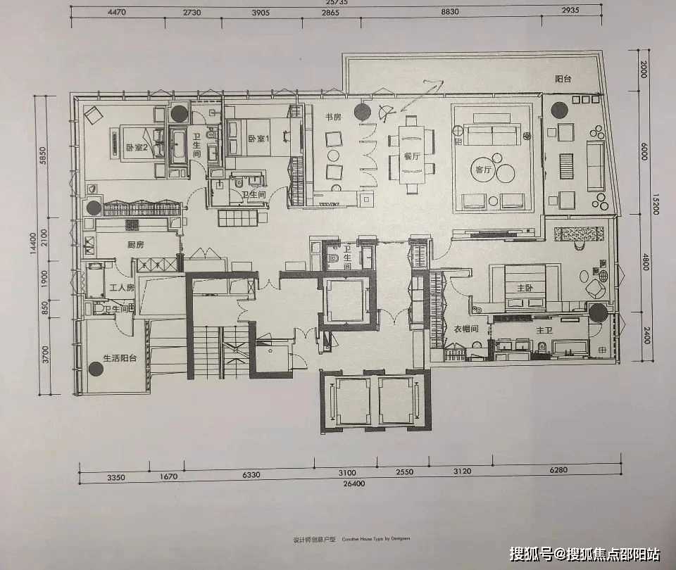 深圳湾一号614户型图图片