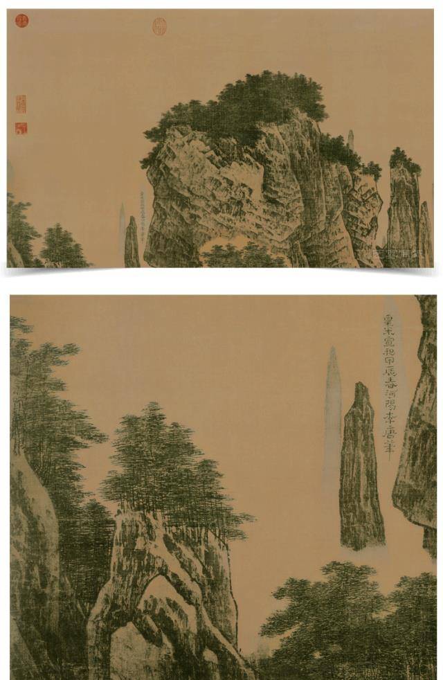 千山松古留烟翠,《国宝奇旅》中的《万壑松风图》究竟有什么来头_李唐
