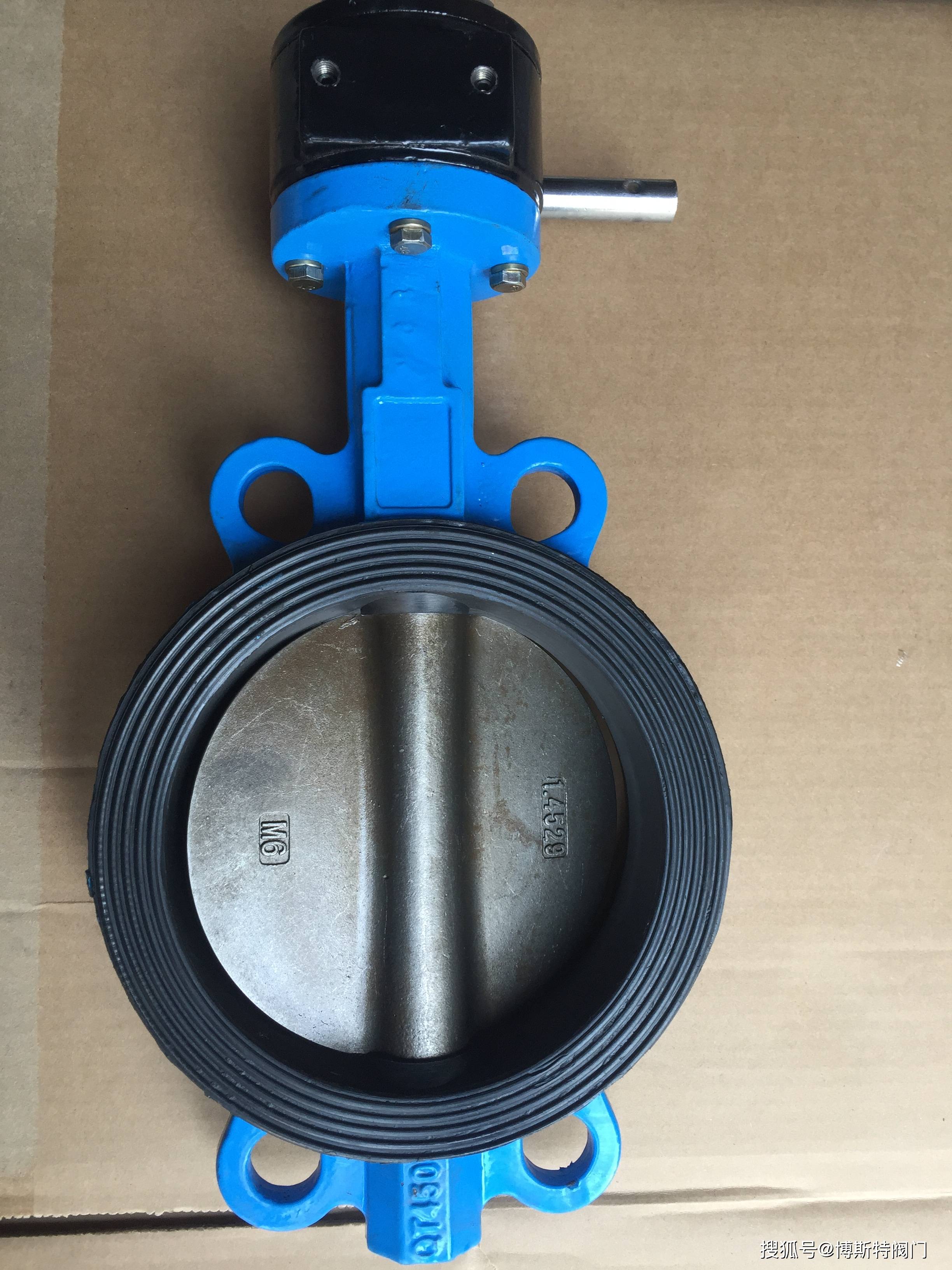 脱硫石膏浆液双相钢衬胶蝶阀