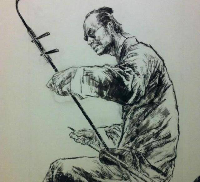 原创私生子抽鸦片因梅毒双眼失明种种狗血剧情成就了瞎子阿炳