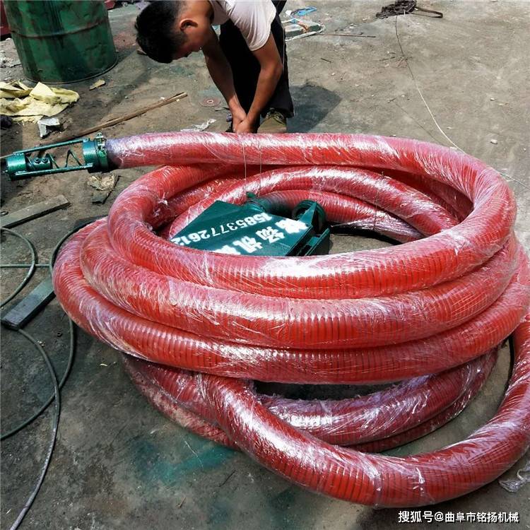 水稻装车软管吸粮机农场玉米装车抽粮机省人工便携式抽灰机