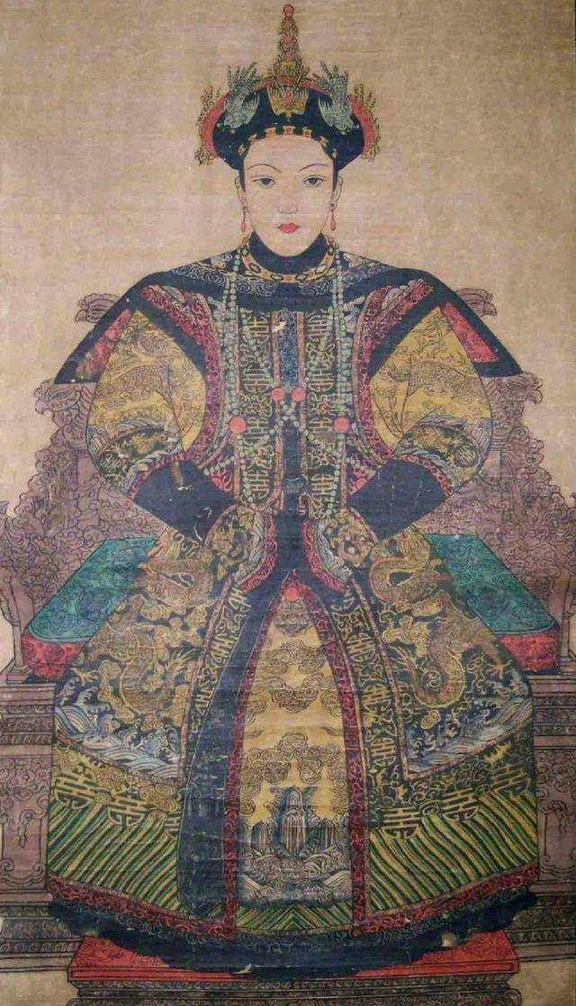清朝皇后列表画像图片