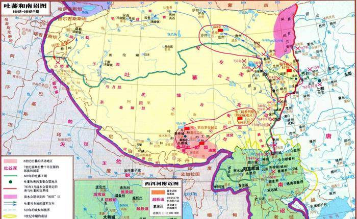 的朝代,国内四分五裂,仍凭借最后力量灭掉三个强国_唐朝_南诏_吐蕃