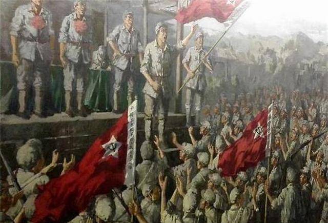 原创红10军团血战谭家桥政委负伤埋尸时发现活着获救授衔前走极端