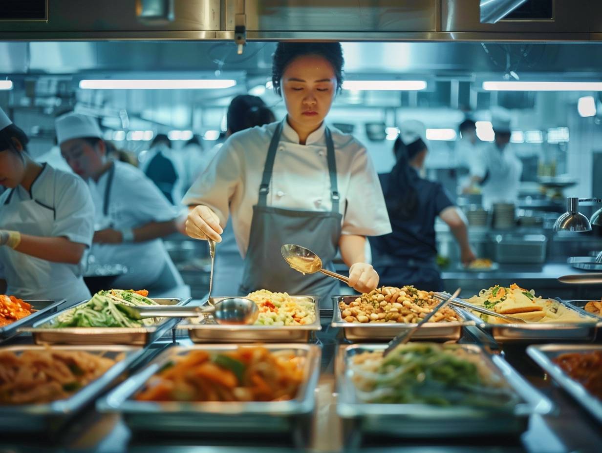 学生喜爱的味道,家长放心的选择:教师中学内部食堂承包代理