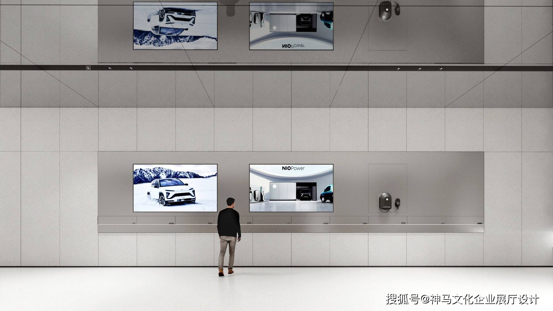 新能源汽车展厅-互动体验区设计|神马文化_搜狐汽车_搜狐网