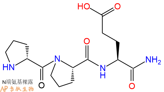 三肽,cas号:1021646-82-1_dpro-pro-glu-nh_氨基酸_分子量