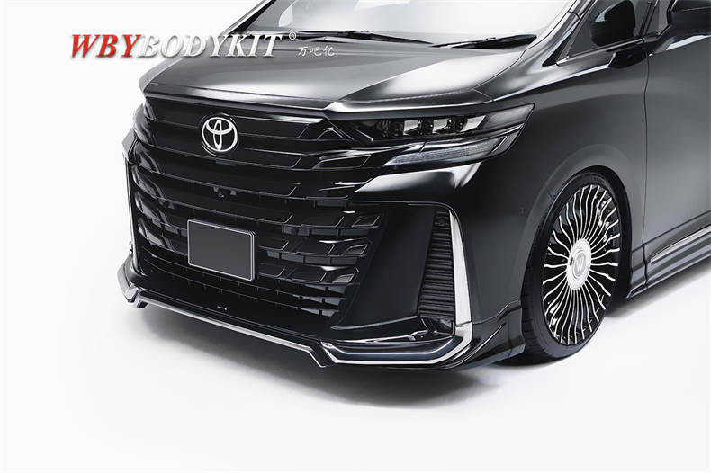 适用于丰田vellfire威尔法改装wald小包围前后唇侧裙尾翼40威尔法