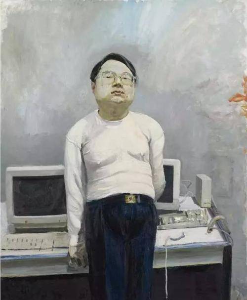 室友沉迷网游,他画电脑调侃,23年后卖4600万,网友:根本不是画_刘小东