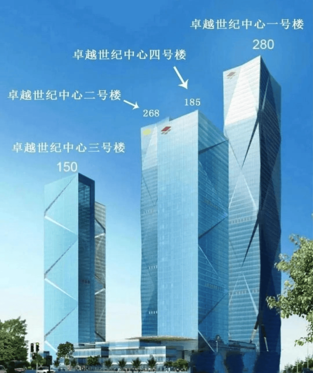 深圳卓越世纪中心写字楼物业直租 招商中心电话 卓越世纪中心首页