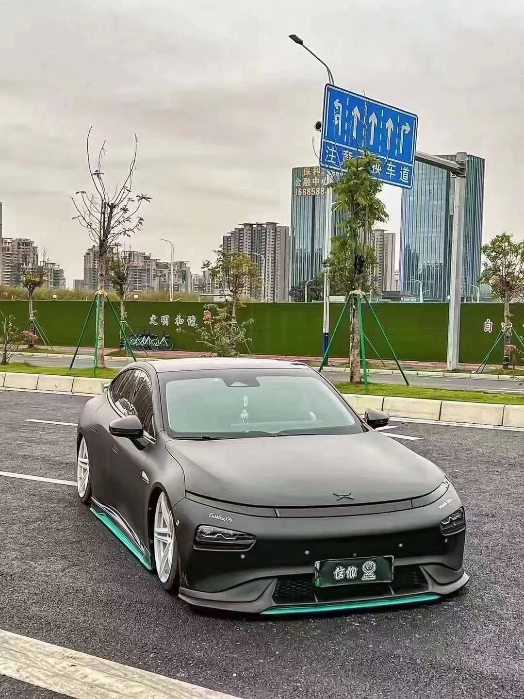 美是一辈子小鹏p7改装airbft气动避震