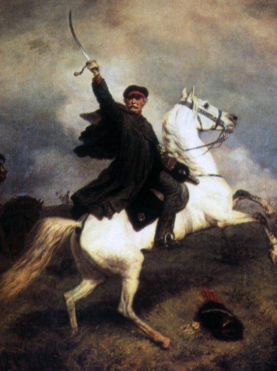 原创拿破仑的劲敌莱比锡战役的英雄普鲁士的传奇统帅布吕歇尔