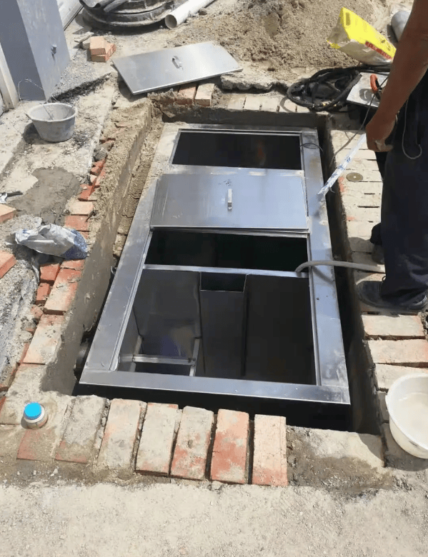 上海隔油池清理清掏 上海不锈钢隔油池定制新建 改建安装隔油池施工