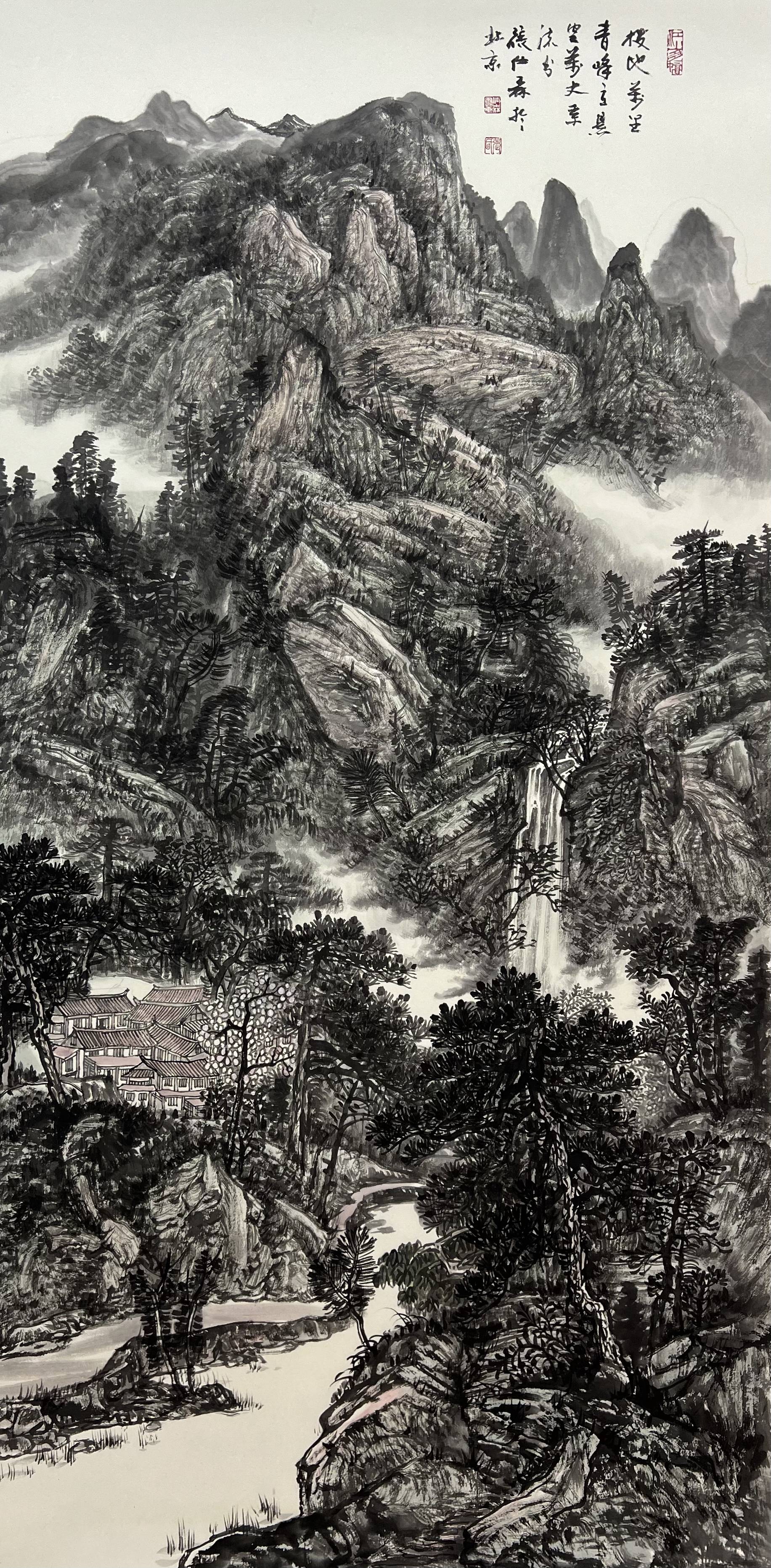 为山河立传全景山水画的开拓者——张仕森
