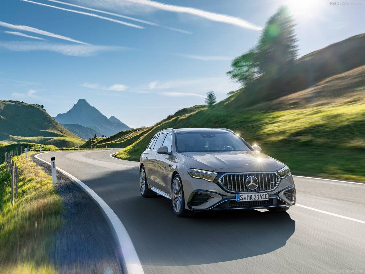 w214奔驰e级旅行版,1-10分这个外观你能给几分?