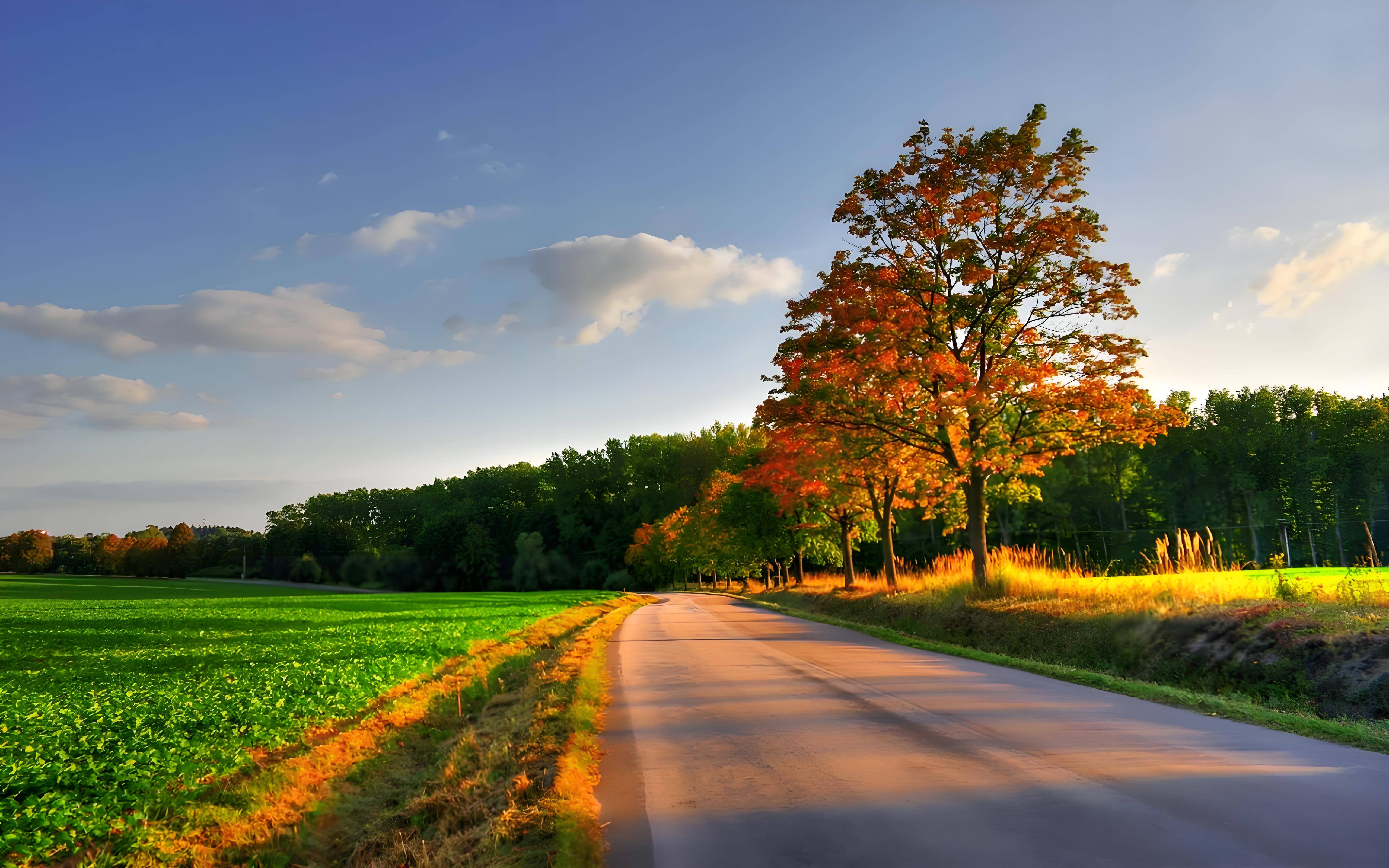 境由心生_早市_太极拳_公路