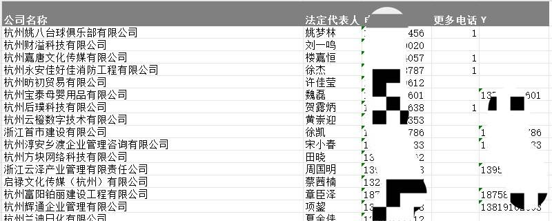 核验筛选企查查、天眼查企业精准名录