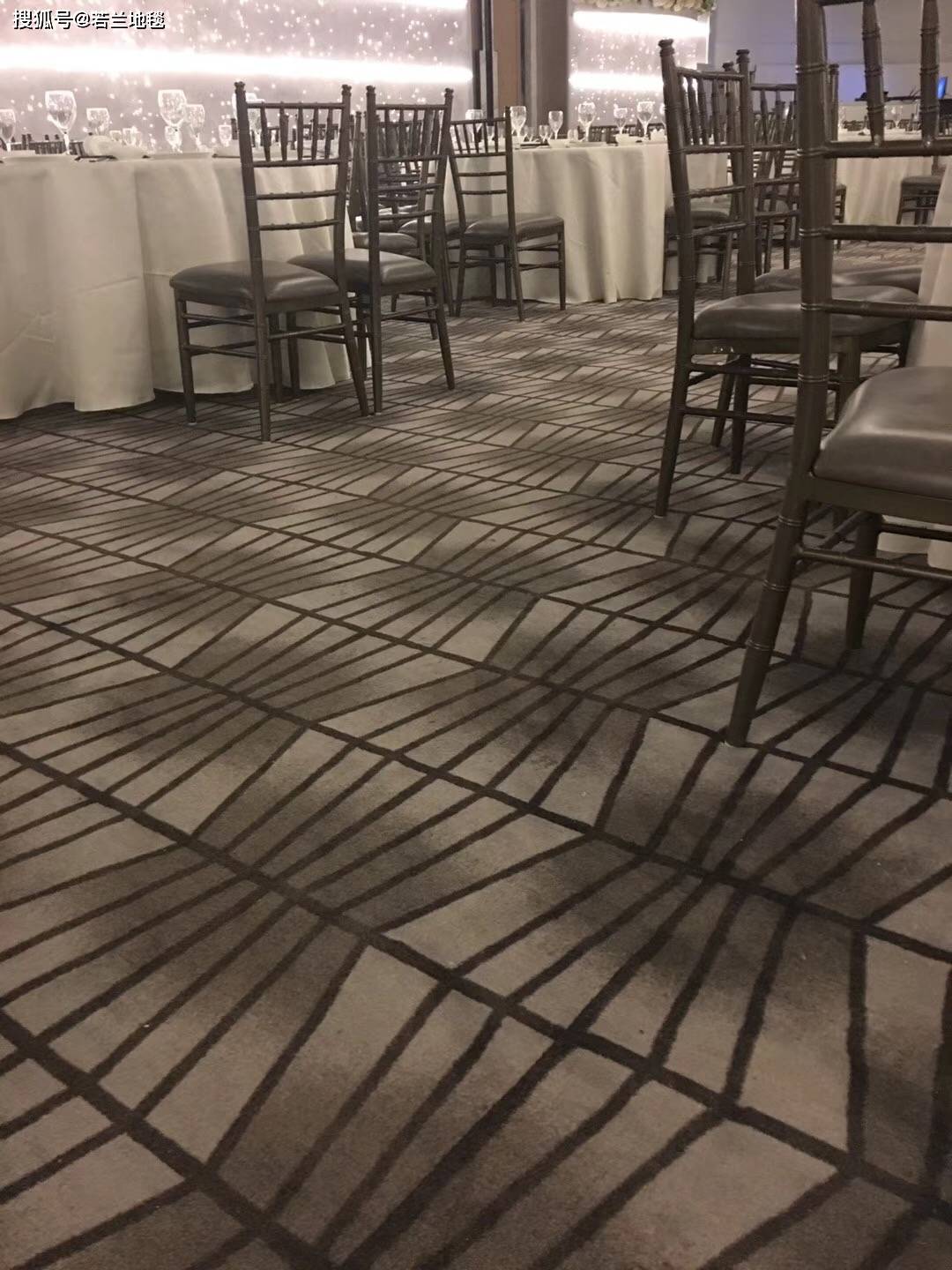 上海高清印花宴会厅地毯销售 尼龙阿克明材质 来图可制作供样