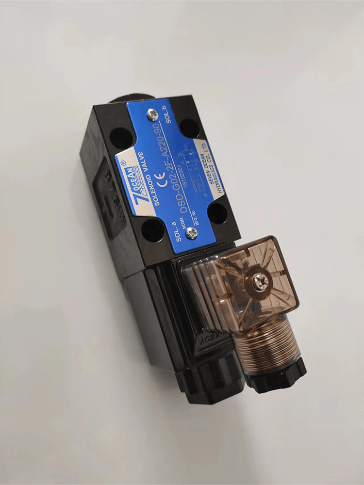 台湾7ocean七洋电磁换向阀dsd-g03-7a-a110-30 液压阀dsd-g03-6al