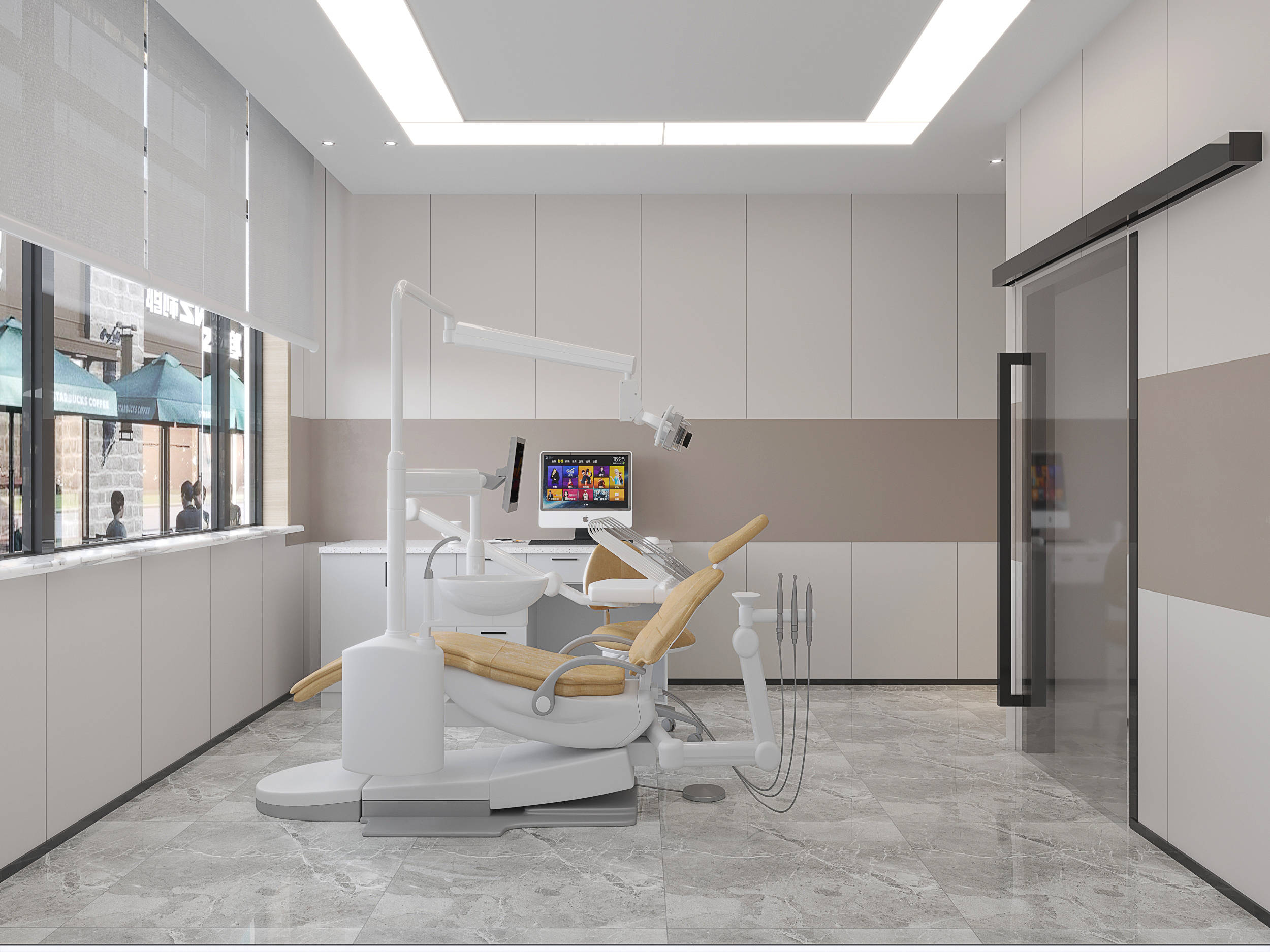 诊所设计效果图:展现医疗空间的魅力与功能
