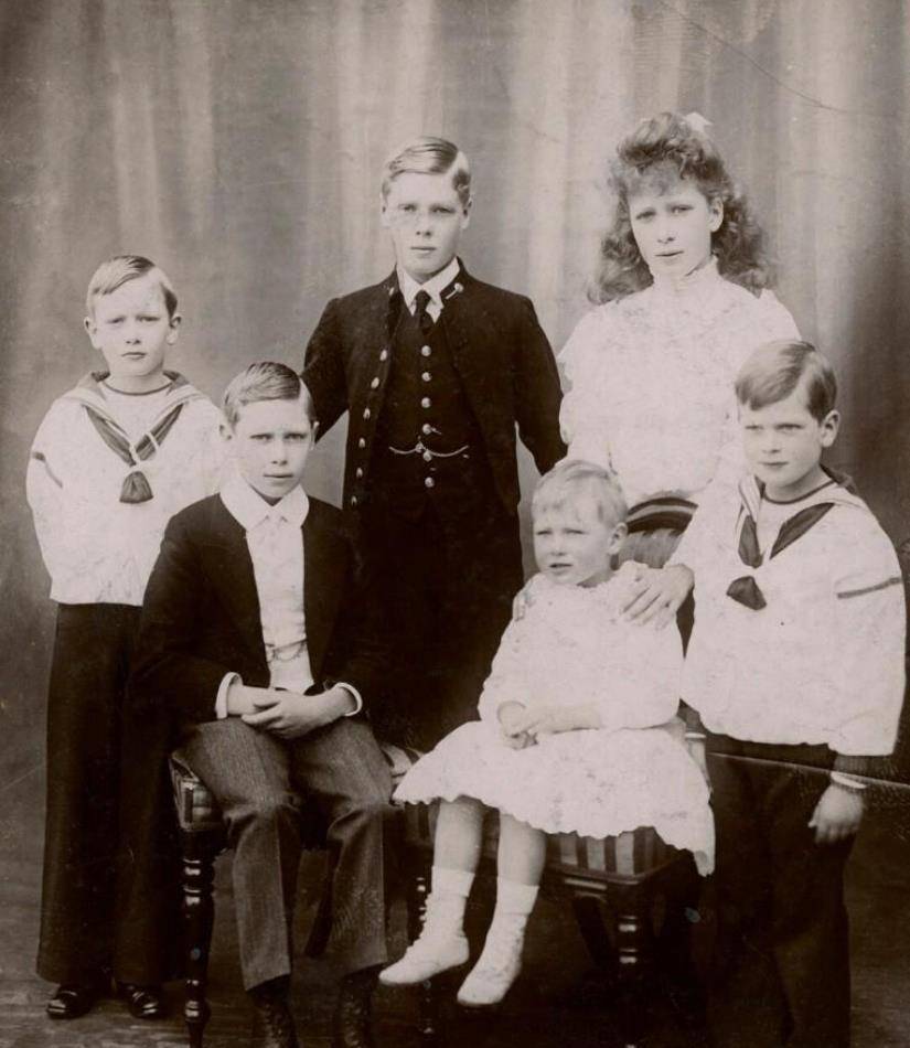 玛丽王后:乔治五世的天命之女,生5个帅儿子,拉高了英王室颜值!