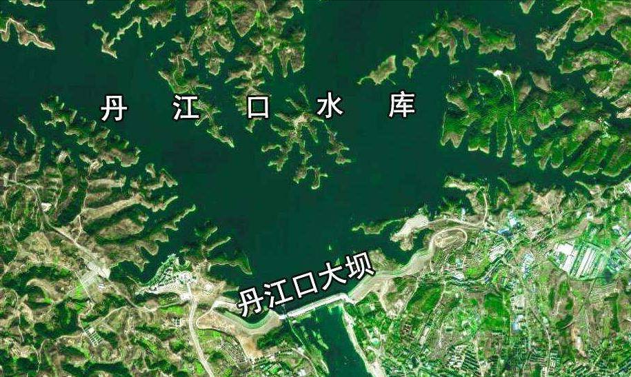 丹江口水电站位置图片