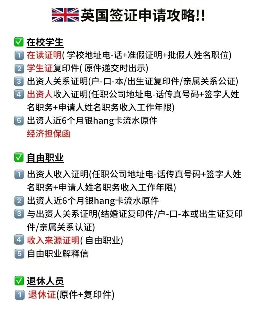 终于有人把英国签证说明白了-小白篇_材料_原件_护照