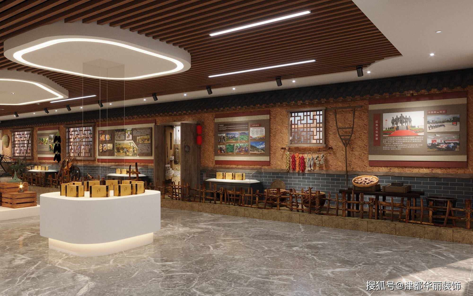 银川装修公司|银川展厅装修设计效果图银川装修公司|银川展厅装修设计