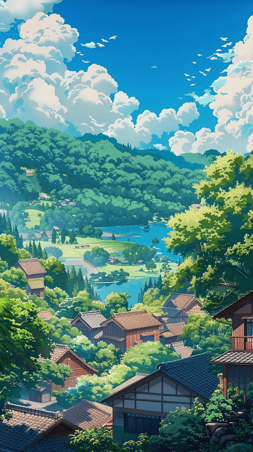 夏日漫画壁纸,是一场视觉的盛宴!