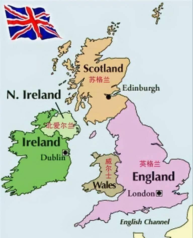 包括英格兰,苏格兰,威尔士和北爱尔兰
