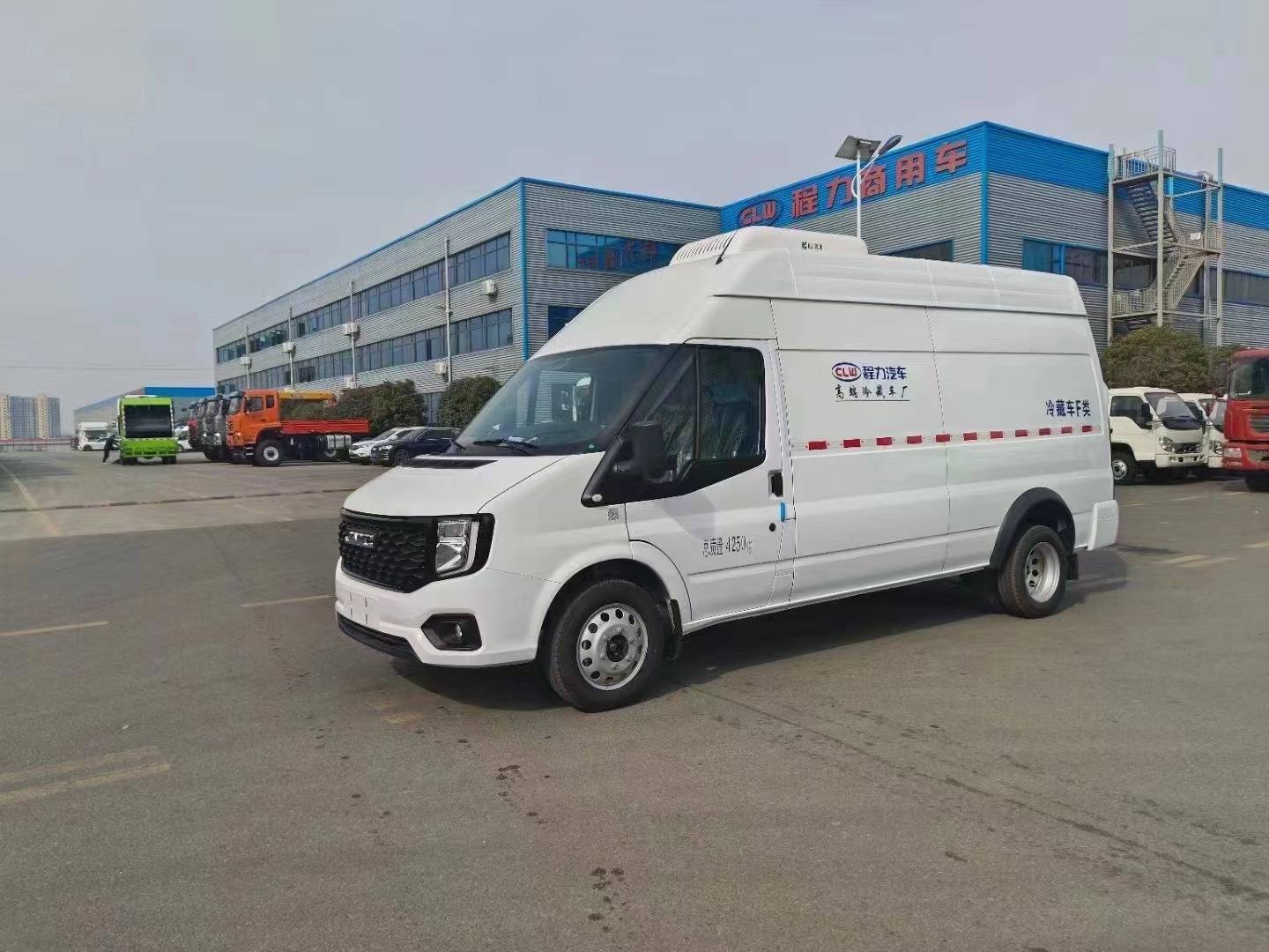 江铃福顺面包冷藏车(柴油后双胎)