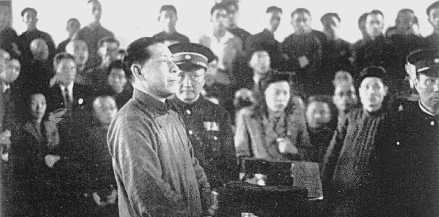 陈公博不知死期已到:短裤拖鞋上庭,看到监刑官急忙表示要换衣服