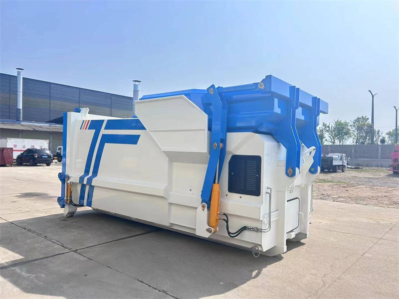 18方智能移动压缩式垃圾箱图片