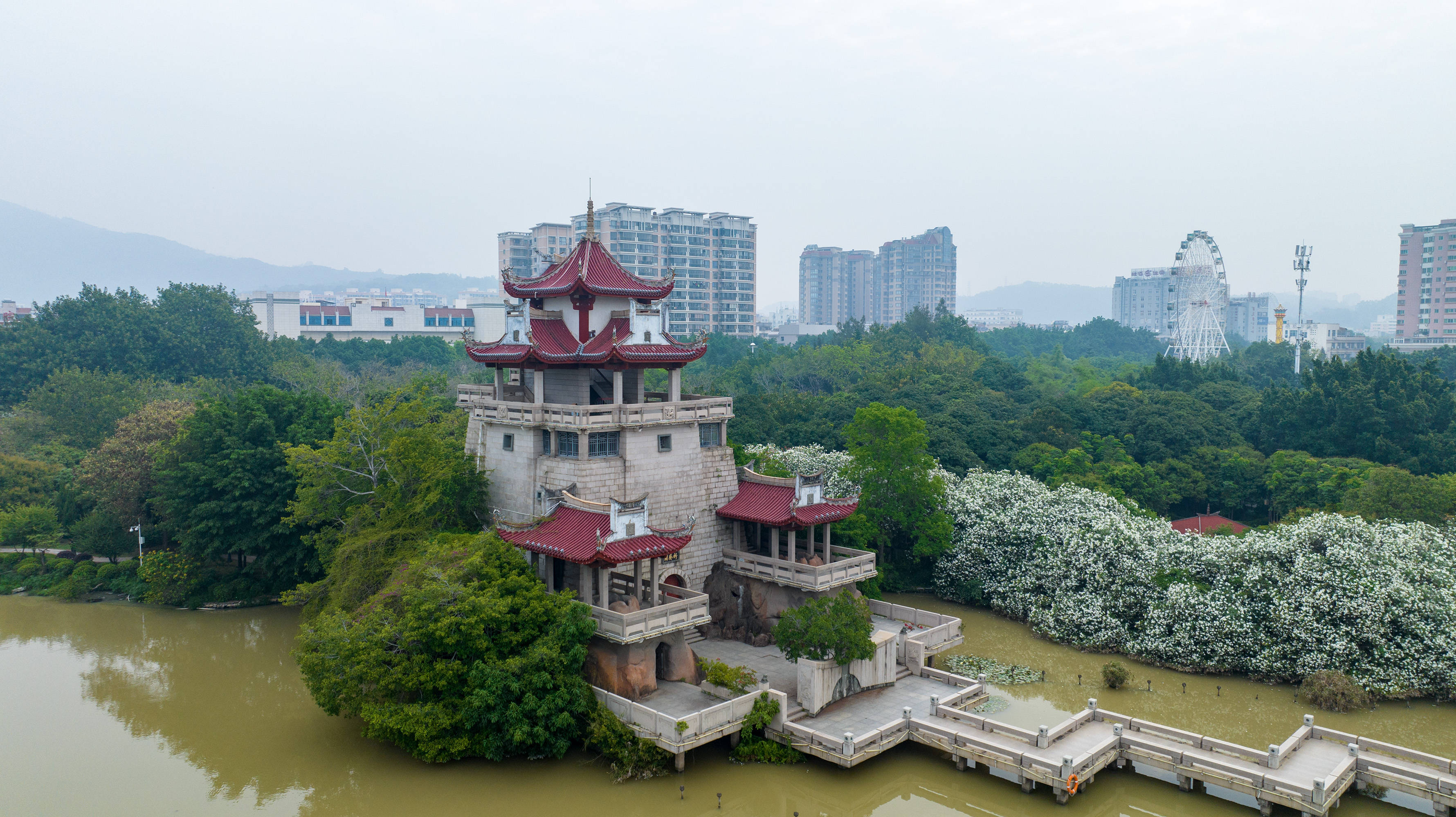 泉州东湖公园景点图片