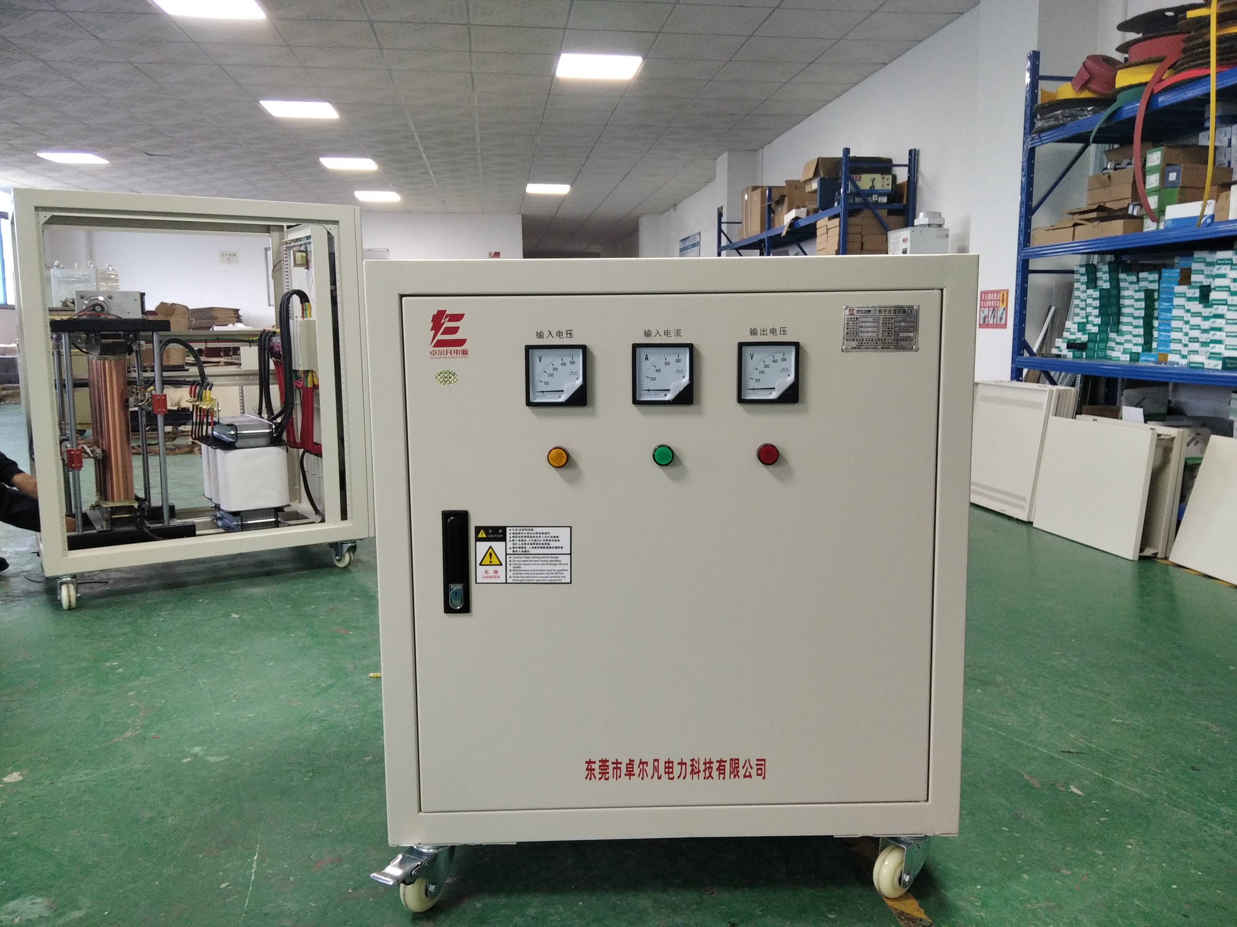 设备出口日本,电压不匹配怎么办? 三相200v变380v隔离变压器