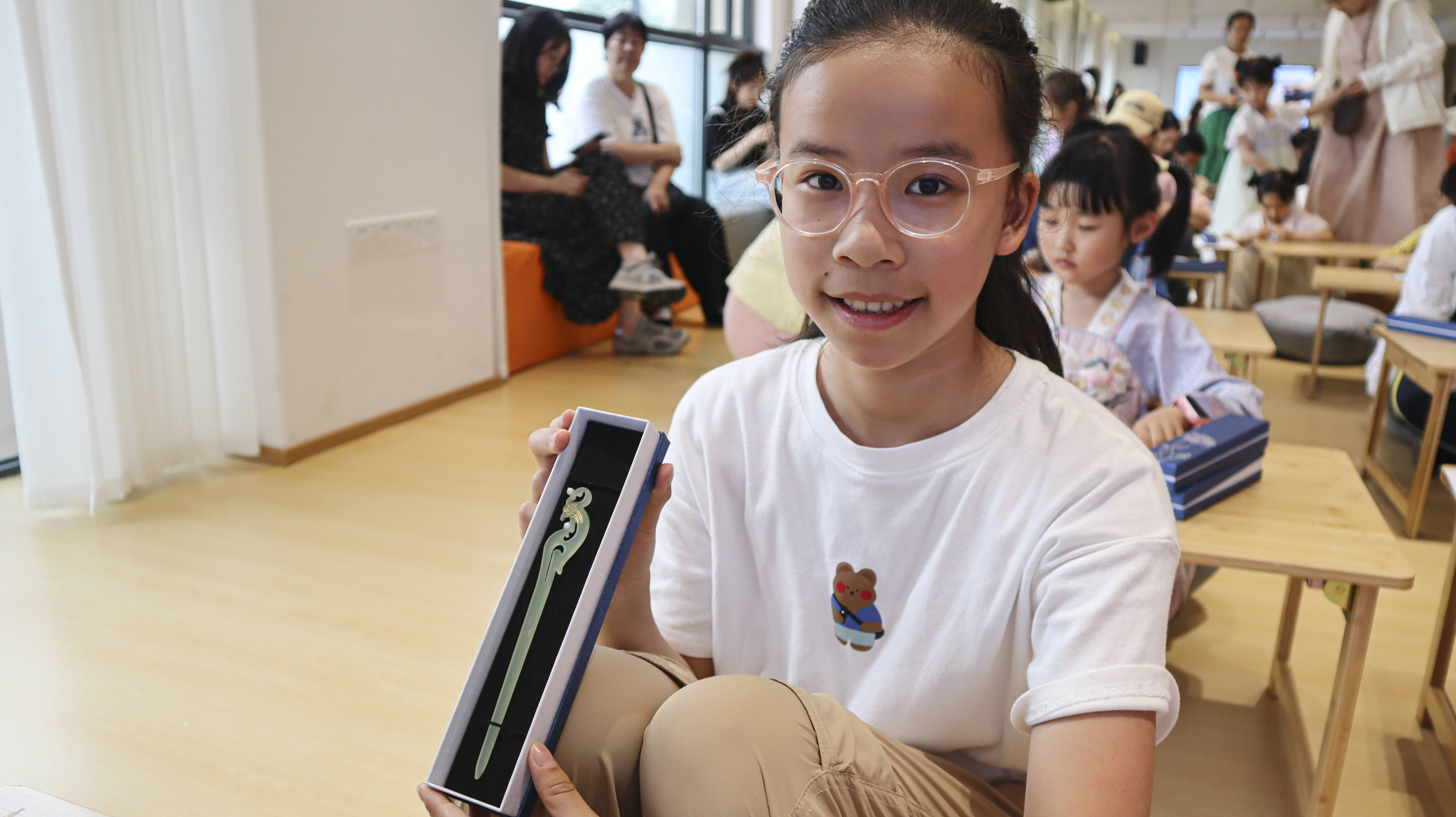 缤果非遗文化课程走入社区,融为社区喜闻乐见的社区活动形式,得到社区