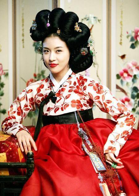 朝鲜宫女服饰图片
