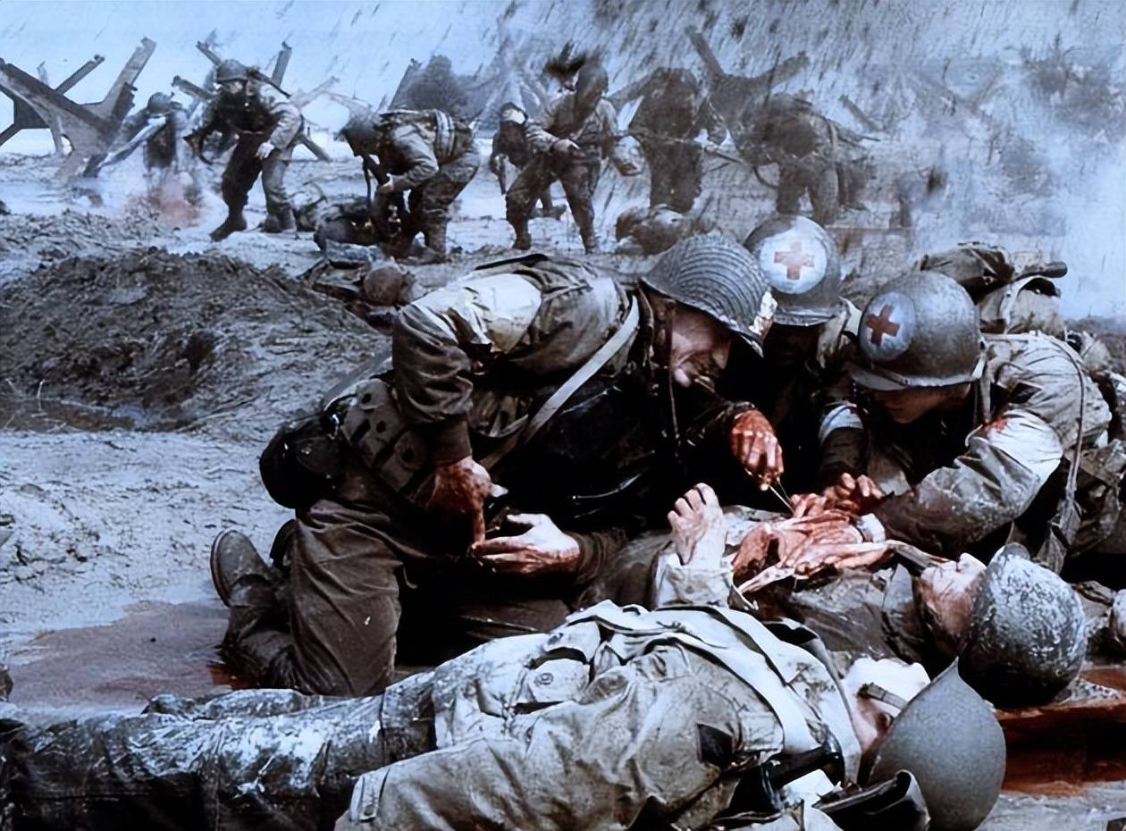 这部电影前三十分钟的登陆战,堪称人类战争电影的巅峰!