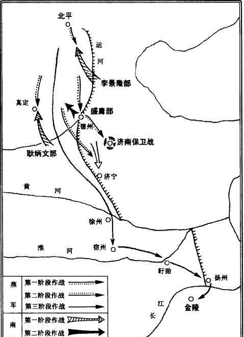 明帝国的内战:靖难之役