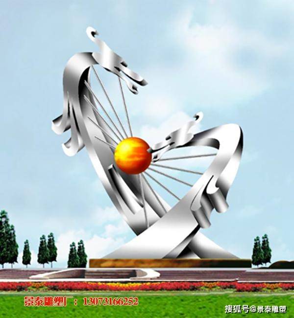 不锈钢龙雕塑在生活,校园,广场扮演着怎样的角色呢?