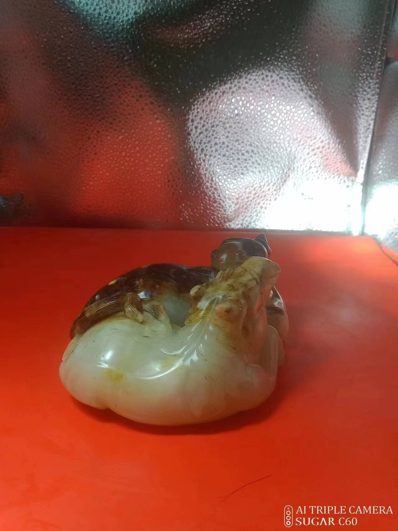 清代青白玉雄雌马颇见深厚之功力_和田玉_白玉和_价值