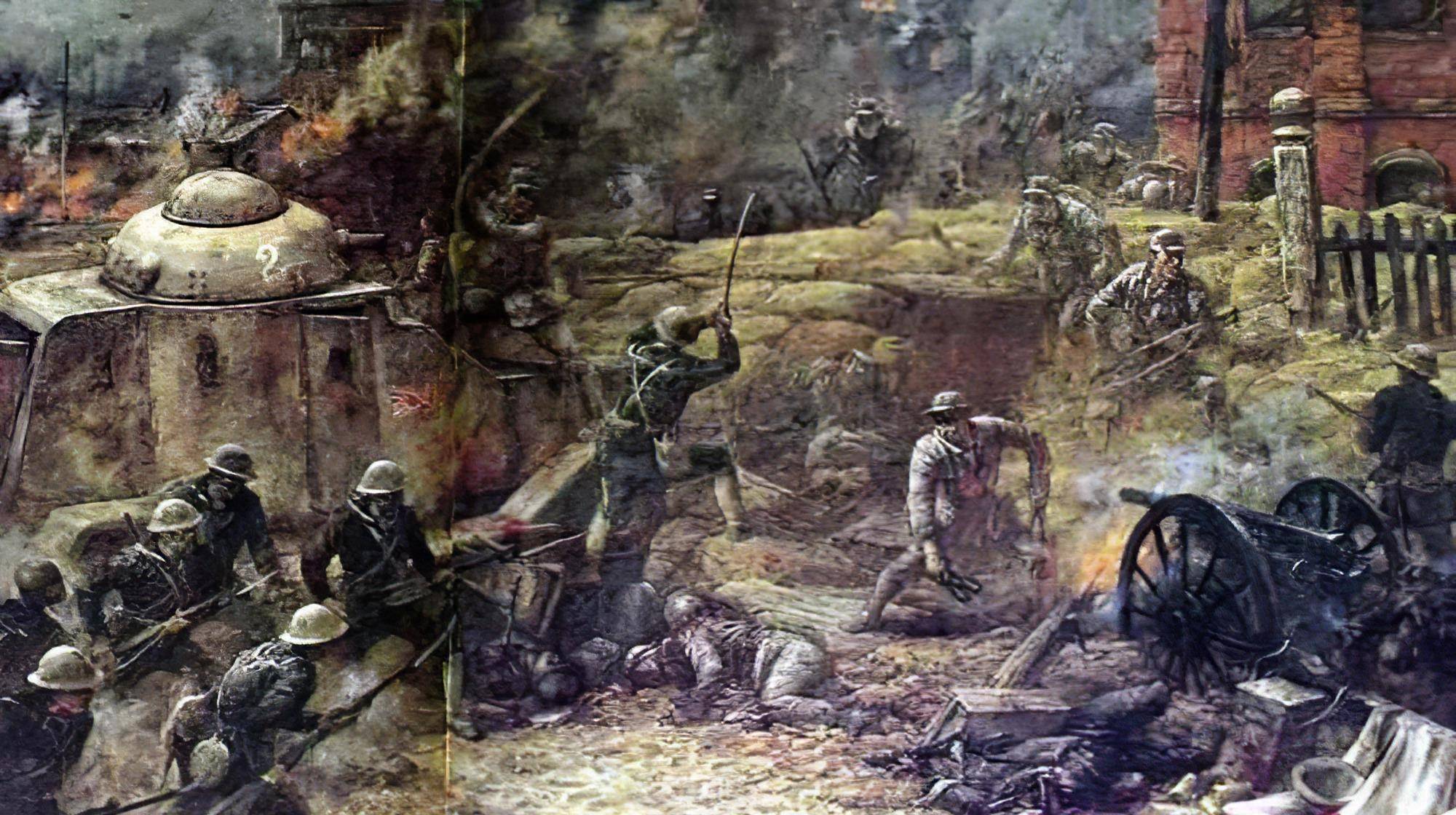 "广西狼兵雄于天下",淞沪会战6000敢死队壮烈殉国,无一生还