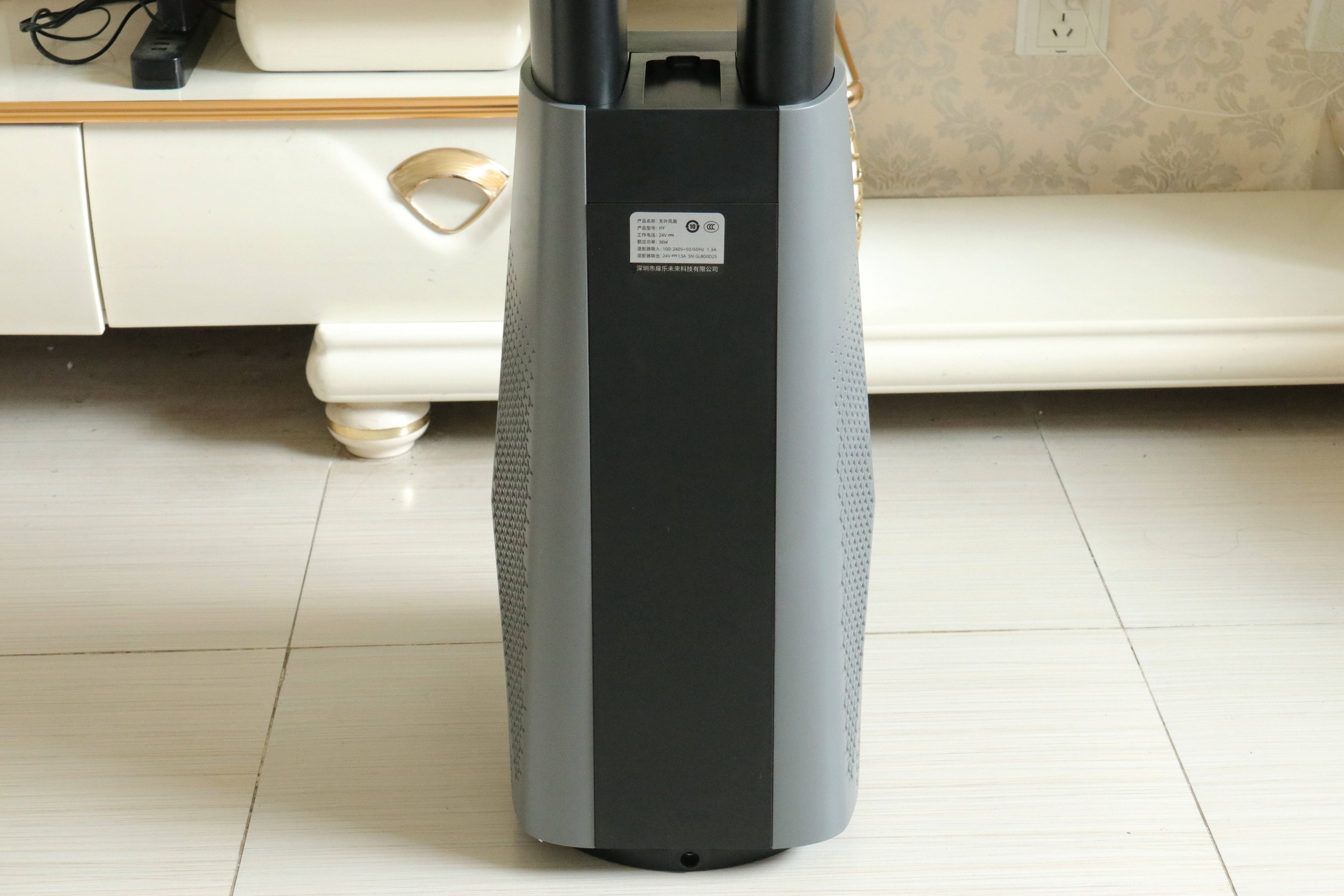 宫菱无叶风扇体验：自带医护级空气过滤净化，双倍凉爽超静音