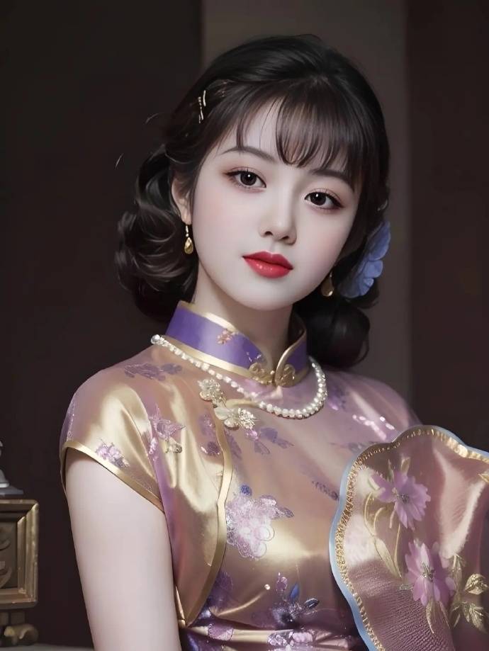 花旗袍·美女·如天女下凡