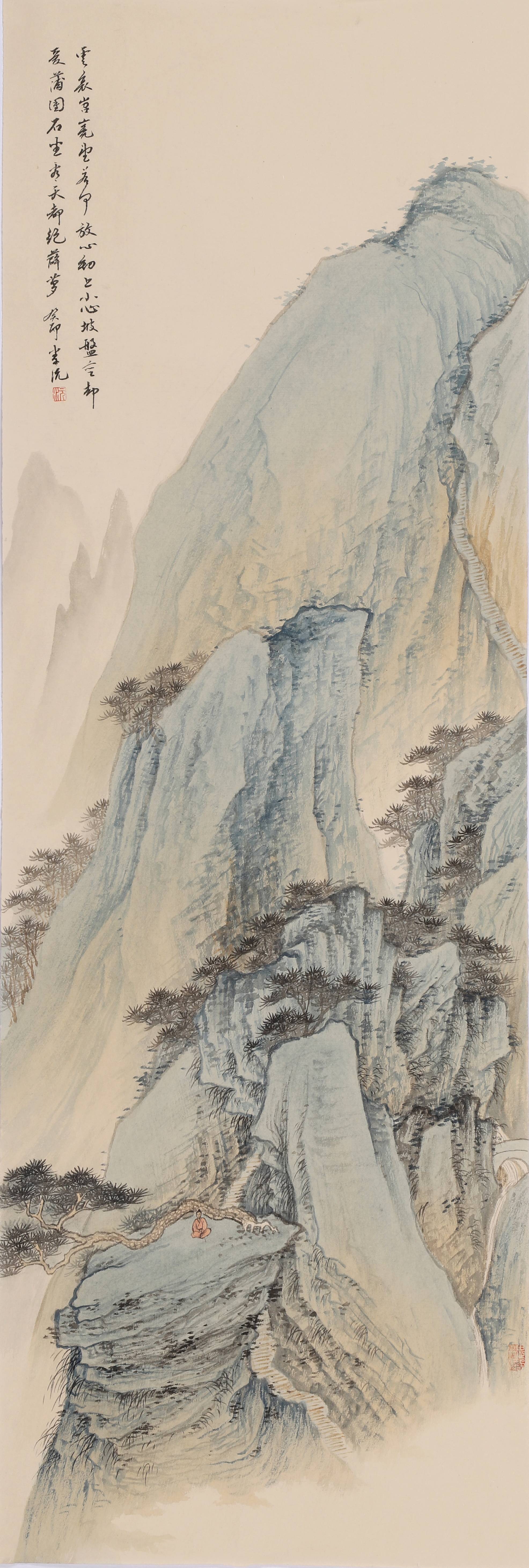 黄山奇峦春霁秋山萧寺听松溪山隐逸夏山高隐灵云图