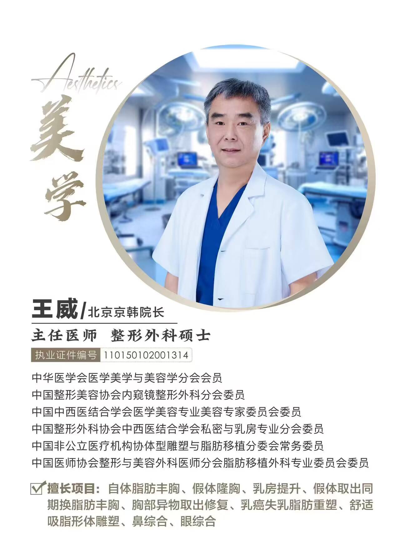 全国脂肪丰胸比较好的医生_王威_京韩_技术