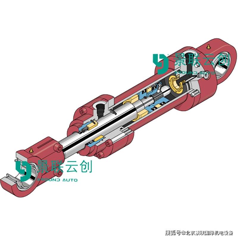 液压缸内部结构图图片