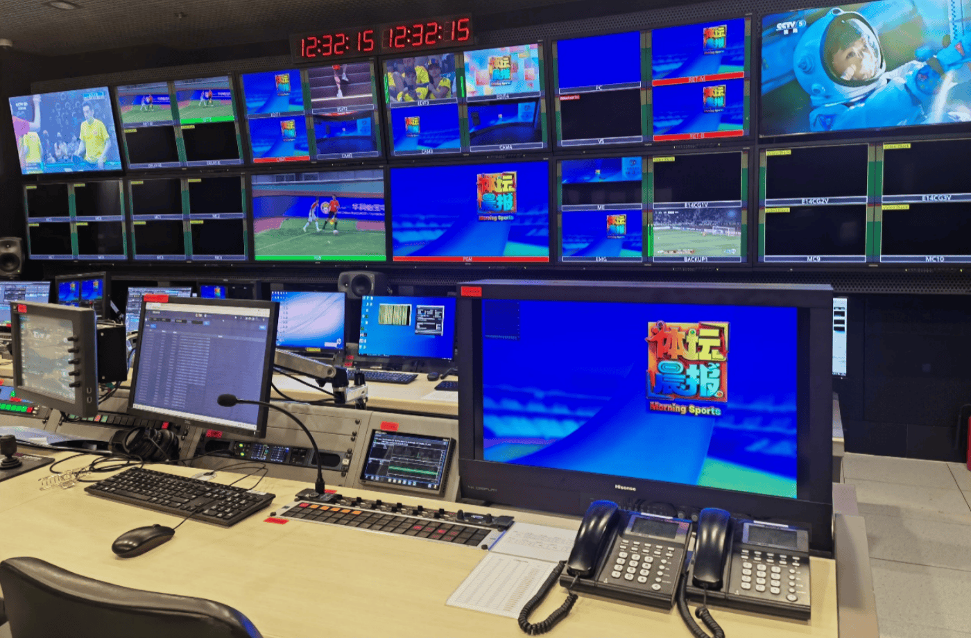 中国科技闪耀巴黎 海信监视器助力央视直播奥运