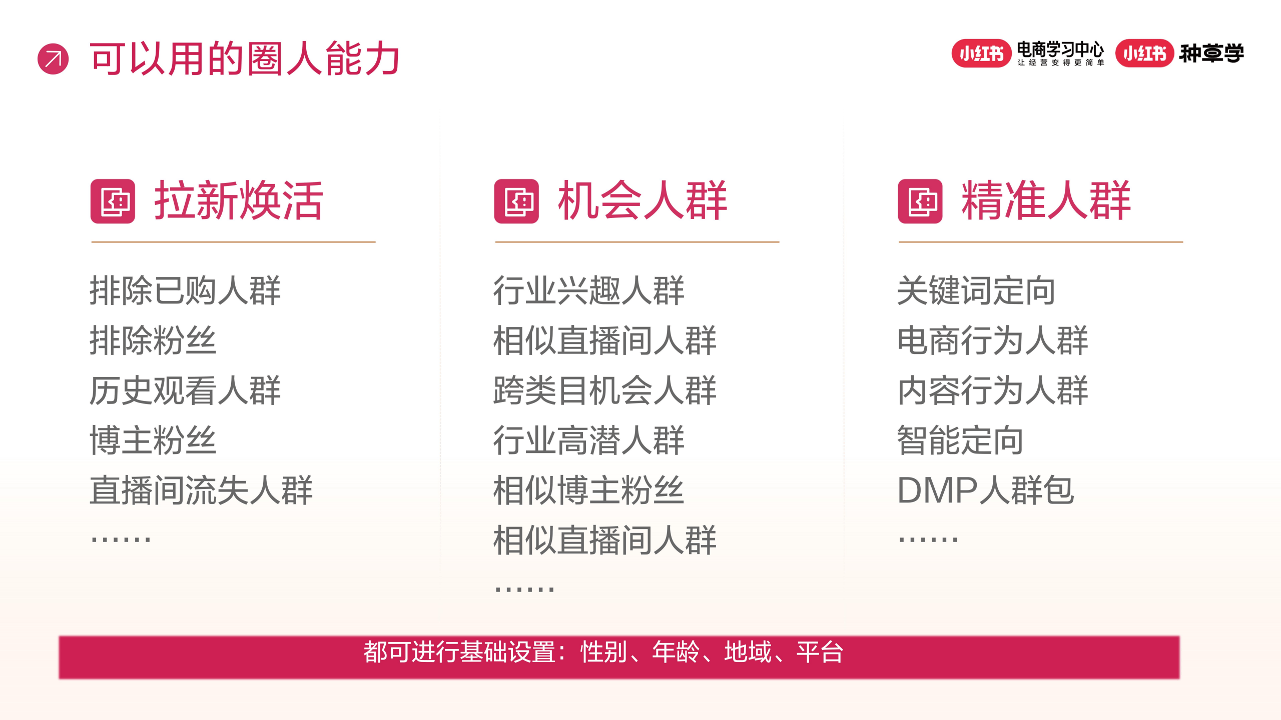 小红书电商直播推广策略解码_流量_包括_平台